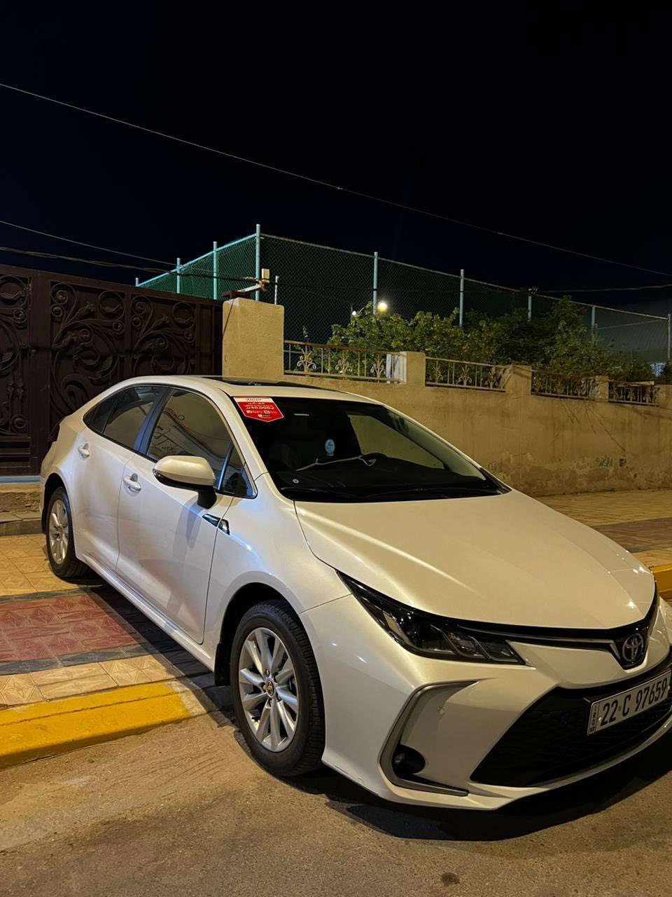 السلام عليكم كورلا ساز موديل 2024خليجي 
بانزين فقط سيارة بيه بارد جاملغ خلفي 
وضع الشركة ماشية 46الف
تايرت الشركة جواها سبير منازل 
رقم أربيل شرط التحويل 
السعر 183
للإستفسار *********** مكاني ناصريه
