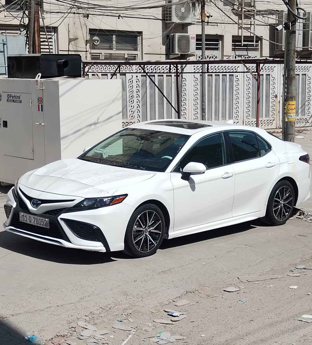 كامري 2024 هايبرد رقم بغداد وبسمي بيه تبديل قطعتين وصبغ مكانين بدون دواخل ماشيه 55 الف السياره فول سعره 200 وبيه مجال ***********
