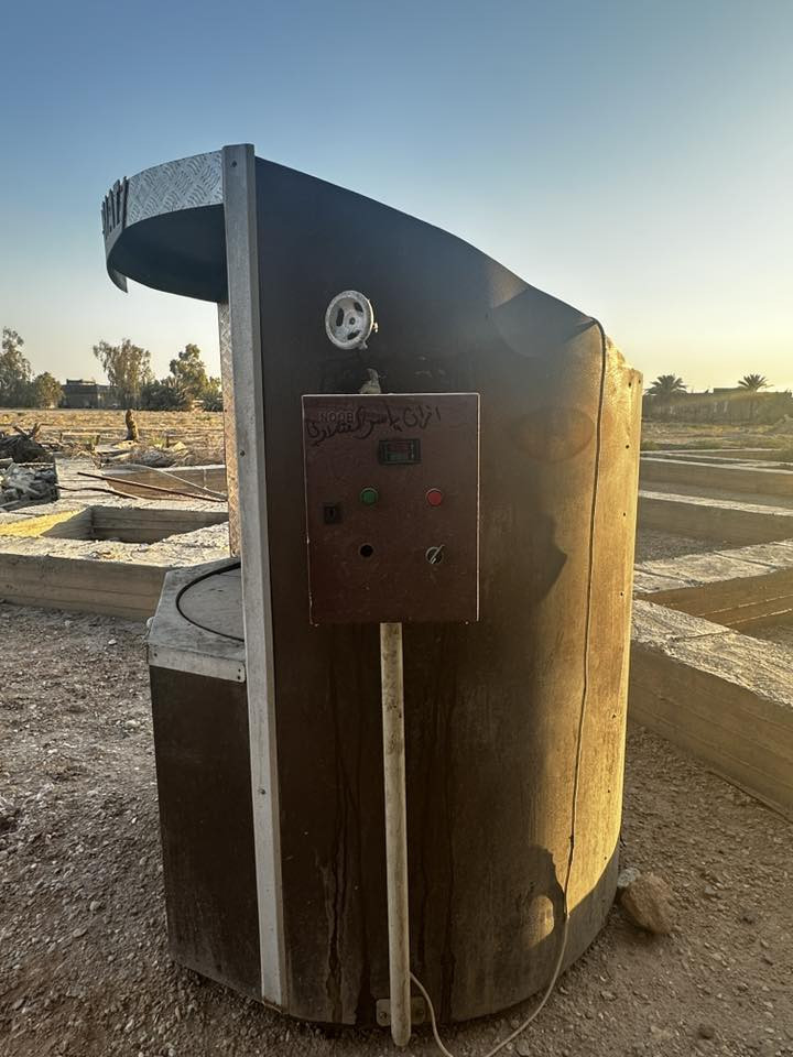 فرن كهربائي ايراني
خبز صمون كلشي يشتغل
مكان كربلاء
مليون و400 وبي مجال
‭0772 572 6526‬
