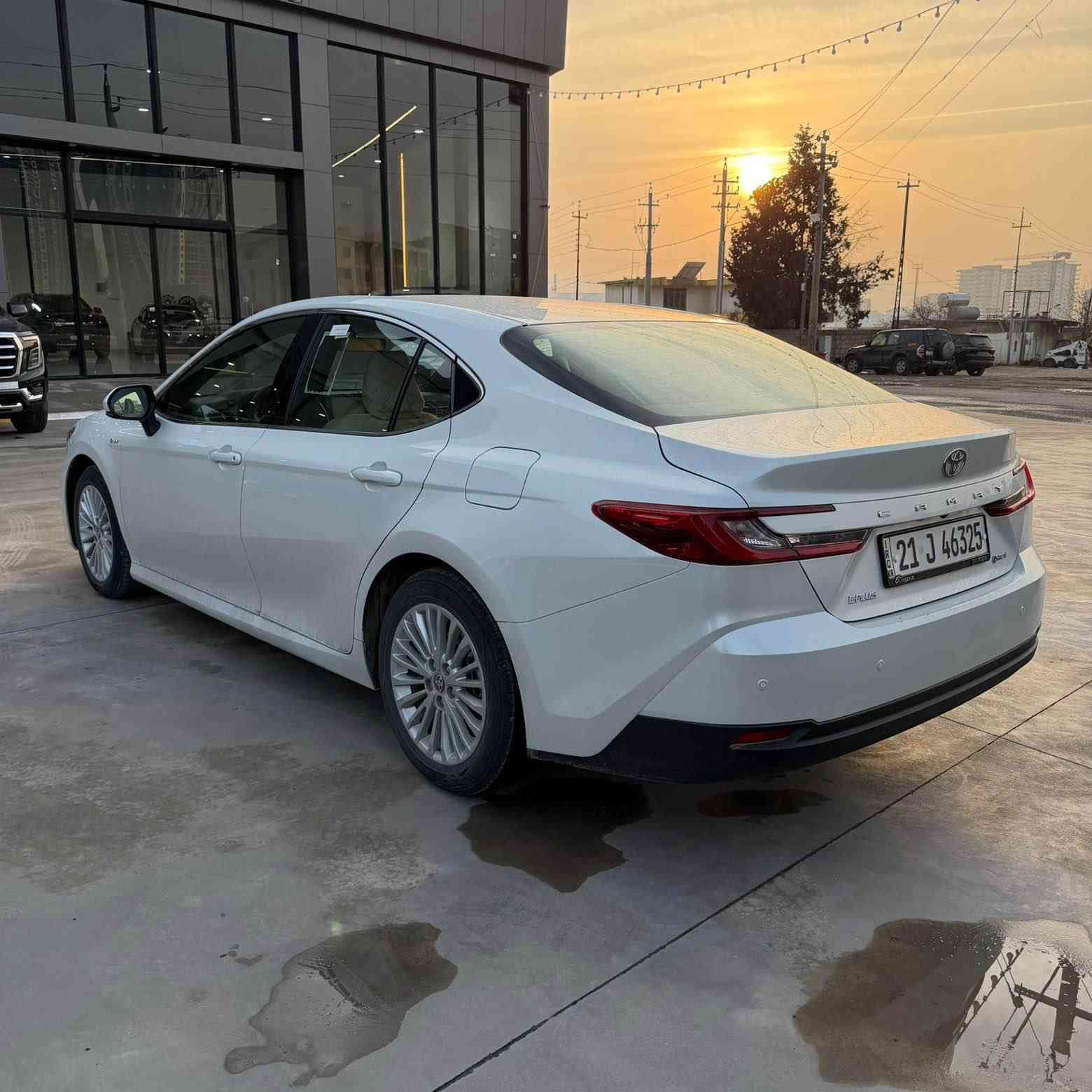 Toyota Camry Eplus HEV 
مۆدێل : ٢٠٢٥
ماوەی ڕۆیشتن : ٣،٠٠٠ كم
بۆیاغ : بێ بۆیاغ ، بێ سارد 
پستۆن : ٤ پستۆن
بزوێنەر : ٢.٥
ڕەنگ : سپی سەدەفی
خەلیجی - ڕەقەم سلێمانی - ڕەقەم و سەنەوی تازە تا ٢٠٣٠ - دەعامی بۆ دەعامی بە شەرت 
هایبرێد - سلاید - پەردە - بەسمە - شاشەی بیلادی - حاسەی پێشەوە و دواوە - کامێرای دواوە - برێک بەصمە - ئەوتۆ هۆڵد - تەبرید لەمس - تەبرید مەرکەزی - سوکان ڤۆلیۆم - ٦ ئێرباگ - ئاوێنە ئیشارەت و کارەبایی - دیاریکردنی خێرایی - کوشنی سایەق کارەبایی - شوێن شەحنی مۆبایل 

ژمارە مۆبایل : ***********
---------------

Toyota Camry Eplus HEV
مودیل : ٢٠٢٥ 
عدد الأميال : ٣،٠٠٠ كم
ضرر : بدون صبغ ، بدون بارد 
سلندر : ٤ سلندر
محرک : ٢.٥
اللون : ابیض صدفي
خليجي - رقم سليمانية - رقم و سنوية جديدة لحد ٢٠٣٠ - دعامية لدعامية مكفول
هايبريد - فتحة سقف - بردة - بصمة - شاشة بلادية - حساسات امامية و خلفية - كاميرا خلفية - بريك بصمة - اوتو هولد - تبريد لمس - تبريد مركزي - تحكم ستيرن - ٦ ايرباك - مرآة اشارة و كهرباء - تحديد سرعة - كشن سائق كهربائي - شحن موبايل لاسلكي 

رقم الهاتف : *********** السليمانية, العراق
