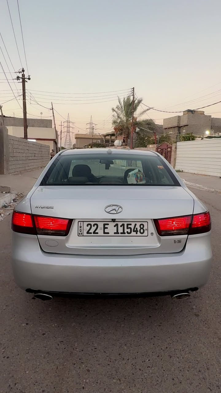 سوناتا 2008 مقدس اربيل بأسمي
محرك 6/3300 مكفول
كير مكفول
صدر كهربائيات كله جديد وشغاله
تبريد تدفئه شغاله 
تخم تاير
فتحه تحكم ستيرن 
بيها قطعتين صبغ جاملغ امامي وبنيد بدون لا دواخل ولا معجون ولا تبديل
سونار موجود 
سعر 105 مجال قليل -مكاني بغداد تاجي***********
