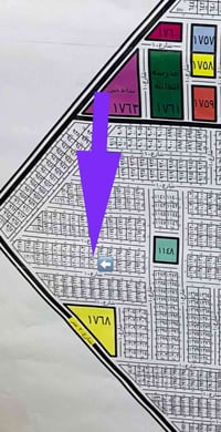 قطعه ارض كاوريه ٣ حي الداخلية المساحه ٢٠٠ م موقع مميز قريبه عن الشارع ...