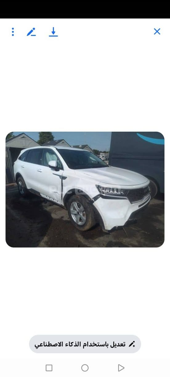 سلام عليكم كيه سورنتو للبيع 2023 سياره جديده ماشيه26الف فقط سياره بسمي رقم دولي بيع مستعجل سعر 255 المكام سماوه فول عده البصمه محرك 2500 فقط حادثه  موضح بصوره ***********
