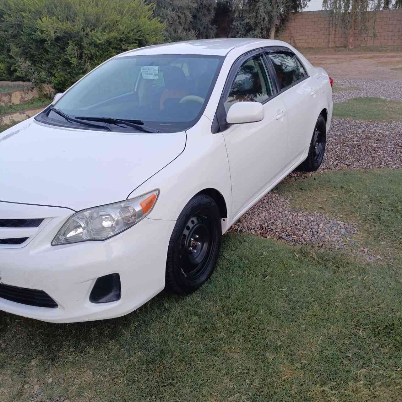 السلام عليكم ورحمة الله وبركاته 
تويوتا كورلا موديل 2012 رقم سليمانية دولي 
هزة وسنوية جدد شرط التحويل 
السيارة كلين بدون صبغ شرط 
ماشية 143 الف كيلو متر 
گير ومحرك شرط مامفتوح 
محرك حجم 18 
طخم تايرات جديد 
طخم حدادية خلفي وأمامي جديد 
السيارة جديدة مال جناي ماتحتاج مصرف نهائياً 
السعر 148$ وبيها مجال بسيط جداً 
للاستفسار ***********
#الخاص_مغلق
