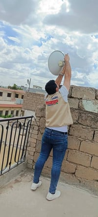 خدمات إنترنت • صيانة ٢٤/٧ • الموصل حي الجزائر