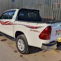 هايلوكس فور ويل موديل 2018  ساز مكفوله كير محرك ومن الصبغ والضربه بيها...