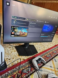 شاشة msi حجم 27 دقة 2k تردد 180hz  مستخدمه شيء بسيط كامل ملحقاتها وكار...