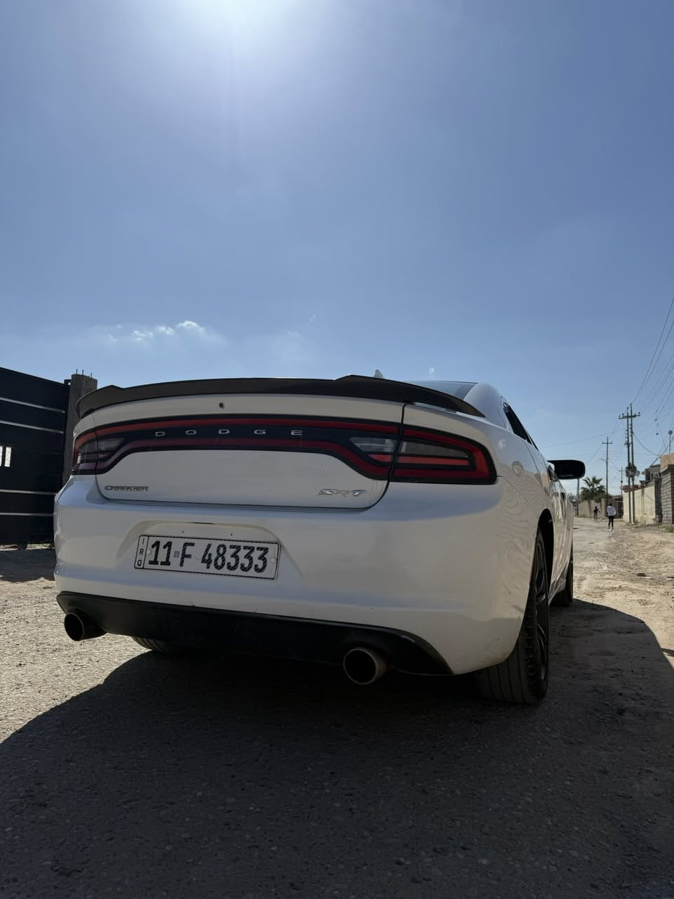 (السلام عليكم)
للبيع او مراوس بارتي حصراً
جارجر (2016) (6)سلندر (3600)
رقم بغداد باسمي 
وارد كندي طابه كلين 
بلعراق صاير بيها حادث جاملغ امامي عكس السايق يعني حادثها قطعه وحدة وجاملغ امامي جهة السايق سرقه يعني فقط مبدل مال شركة بلادي 
ونص باب وقبغ صندوك صبغ اثر شخط بدون فتح 
لغود شواصي كفاله 
كير محرك اكسل خير من الله 
حداديه تايرات تبريد تدفئة خير من الله 
تحكمات ستيرن 
شاشة جبيره 
كير طياره 
دخول ذكي 
شفتات سرعة 
تدفئة كشنات 
كشنات حضن بلادي جلد
عنوان السيارة (صلاح الدين)
للاستفسار (***********)
السعر (168) وبيها مجال 
والي متعجبه السياره ان شاء الله يلكة الأحسن منها تجي شوفها وتشلع عيوني ماكطع سعر بل تلفون
