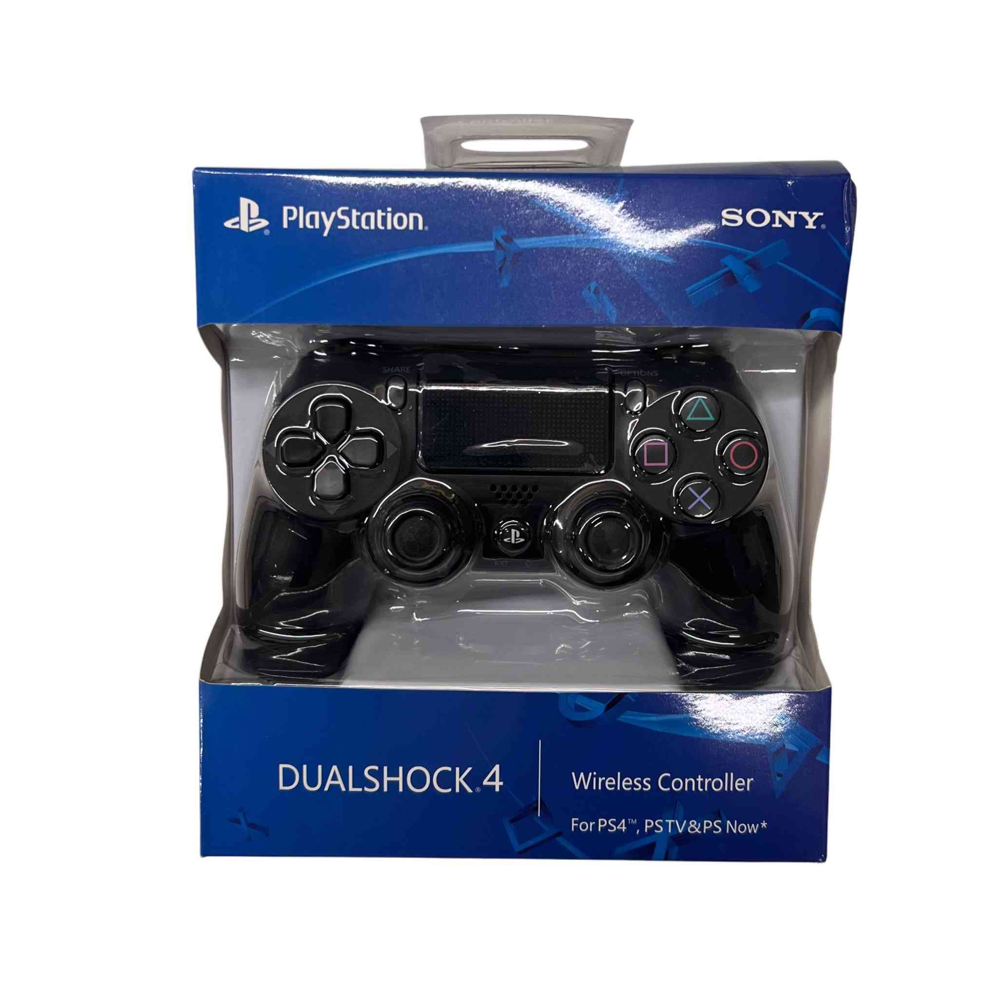 يدة تحكم سوني بليستيشن 4 الاصليه  . يوجد توصيل لجميع المحافظات  . واتساب ***********
يد تحكم لاسلكية DualShock 4 لأجهزة PlayStation 4

• وحدة التحكم اللاسلكية الأصلية من Sony المصممة لتقديم تجربة لعب متكاملة واستجابة عالية على أجهزة PS4.

• لوحة لمس (Touch Pad) تدعم اللمس المتعدد وتفتح آفاقاً جديدة لطرق اللعب والتفاعل.

• مكبر صوت مدمج ومنفذ سماعة ستيريو لإضافة خيارات صوتية غامرة أثناء اللعب.

• أزرار شعار SHARE تتيح لك مشاركة أجمل لحظات اللعب وبثها بضغطة زر واحدة.

• تصميم مريح ومطور لعصي التحكم التناظرية وأزرار الكتف لتحكم أكثر دقة.

• شريط إضاءة (Light Bar) مدمج يتفاعل مع الكاميرا والألعاب لتتبع دقيق لموقع اللاعب.

المواصفات:
• طاقة الإدخال: 5 فولت ⎓ 800 مللي أمبير.
• نوع البطارية: بطارية ليثيوم أيون قابلة لإعادة الشحن مدمجة.
• الجهد الكهربائي: 3.65 فولت ⎓.
• سعة البطارية: 1 أمبير (1000 مللي أمبير).
• الوزن: 210 غرام تقريباً.
• درجة حرارة التشغيل: 5 درجة مئوية - 35 درجة مئوية.
• الأجهزة المتوافقة: PlayStation 4 و PlayStation TV.

محتويات العلبة:
• يد تحكم DUALSHOCK 4 لاسلكية.
•كيبل شحن.
• دليل التعليمات (Instruction Manual).
