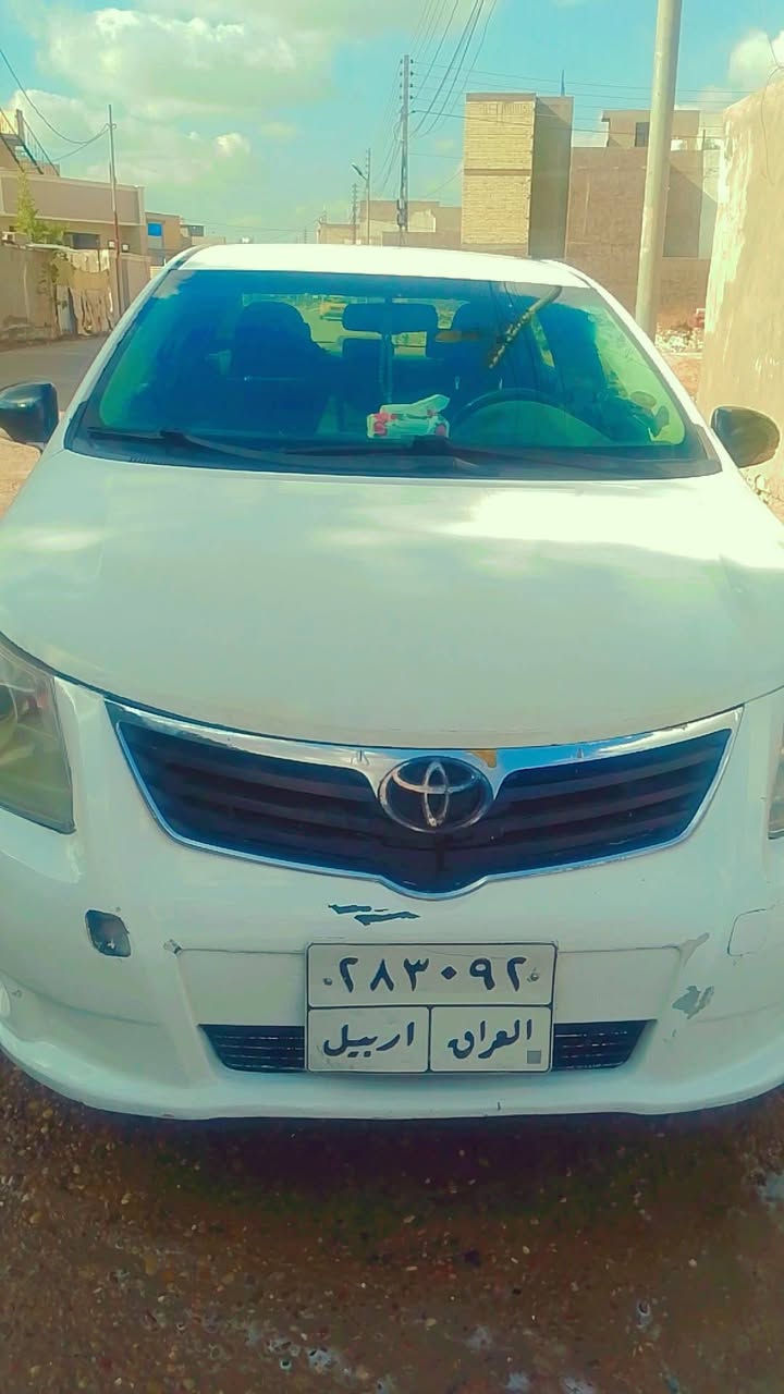 السلام عليكم تيوتا افينزا 2013 للبيع بل قسط فقط رقم اربيل
بصمه 
دخول ذكي 
تحكمات استيرن 
مثبت سرعه 
شفتات سرعه
محرك جديد بدلت ياباني قبل اسبوع 
صدر نص عمر 
السعر مقدمه 45 او بل شهر 2 ورقتين رقم الهاتف 
***********
