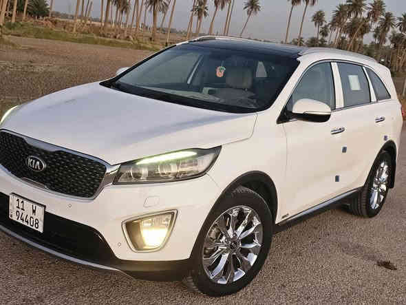 كيا سورنتو خليجي
كفاله عامه
رقم بغداد باسمي شخصيا
موديل 2016
لون ابيض 
6 سلندر 7 راكب 
فووول مواصفات ١/١
بصمتين: تشغيل وتقفيل 
بنورمااااا طكتين جام 
فور ويل 4:4
مانع انزلاق وانحدار 
زراك لايت بلدعامية 
بردات خلفية اصلية 
كشنات جلد اصلي لونين ومغلف جلد
كشنات تدفئة وتبريد 
كشنات الخلفيه تدفئه
شاشة كبيرة اندرويد 
نظام ايكو درايف
سايد بريك دكمه 
حساس امامي وخلفي 
كامرة دوارة اصلية 
مري شفط مع القفل 
جي : بي: اس: خرائط طرق 
اريل ابيض طيارة 
تحكم استيرن فول 
حاكية : ابلوتوث: اوكس 
كيجات السرعة زئبقية 
شاشة الدشبول الكترونية 
تبريد ابيانو لمس 
تبريد ٣ قطع ثلج 
اضواء ترحيب بليدات 
علامة سورنتو بلدوسة 
لد امامي وخلفي 
لايت زنون اصلي 
جنطه كهرباء تفتح عند الاقتراب
اشاير بلمري 
يدات نيكل اصلي 
ويل اكروم ١٩ 
تخم تاير جديد لك
ماشية 95 الف اصلي 
كير ومكينة وصدر وحدادية  خير من اللة 
سيارة جديدة وجاهزة مابية اي نقص
السعر 227
للاستفسار ***********
