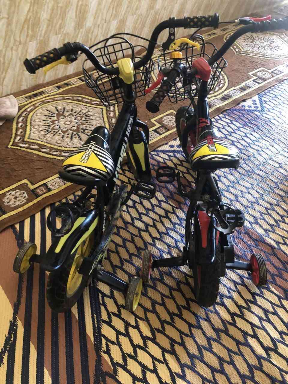 السلام عليكم بيسكلت جديدات مستعملات قليل
لبيع المكان كربلاء الحسينيه   الرقم الهاتف *********** ليريدهن يراسلني ويدلا
