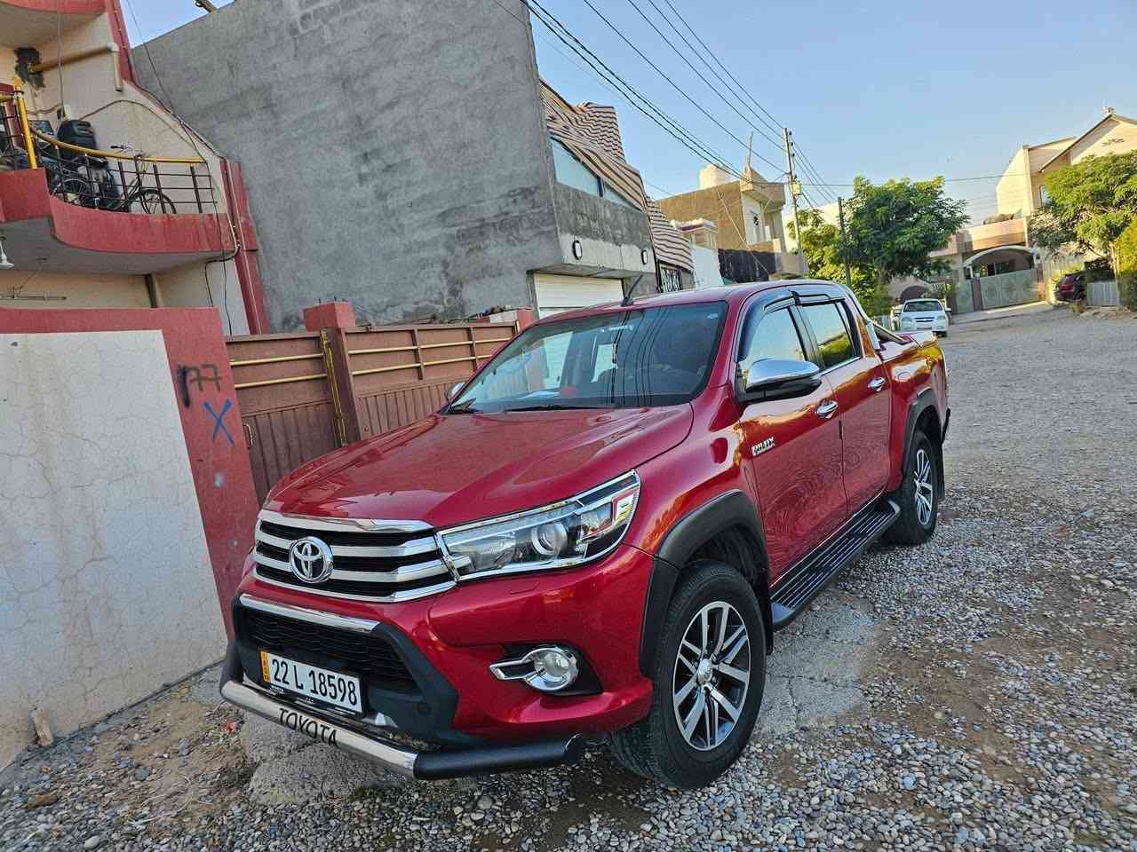 تويوتا هايلوكس 2018
فول مواصفات
كير أوتوماتيك
مكينة ديزل (كاز)
السيارة مكفولة من الدعامية للدعامية
بيها رصعة صغيرة بالبنيد
بصمة تشغيل
بصمة أبواب
فور ويل
زراكات لايت
تحكمات ستيرن
لايت عدسات زينون
مكينة شرط لا تبخير ولا تنقيص
أنشط من البنزين
سنوية جديدة
رقم جديد لحد 2029

📞 للاستفسار: ***********

🔴 الشراي يتصل

#هايلوكس #تويوتا_هايلوكس #سيارات_للبيع #ديزل #فورويل #سيارات_العراق #Iraq_cars_kd
