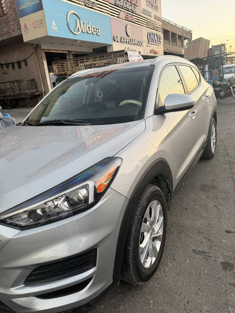 سلام عليكم توسان 2021 أمريكي حادثه دعاميه خلفيه وقبق جنطه مع تصليحات خفيفه صبغ بالميد والباب الخلفي اثر شخوط تحكمات كرسي كهرباء كأمره دواره رقم بغداد مكانه بغداد البنوك ***********
