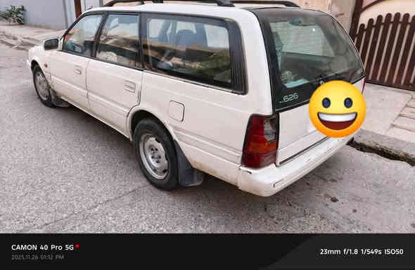 مازدا للبيع 

مازدا ٦٢٦ مديل 95تبريد ثلج رقم  ألماني
 محرك ٢.٢  (محرك +كير شرط )
👈كير  عادي 
👈جام كهرب 
👈لون ابيض
👈 ستيشن
 بسمي الشرعي نضافة 90‎%‎
👈موبايل ***********
