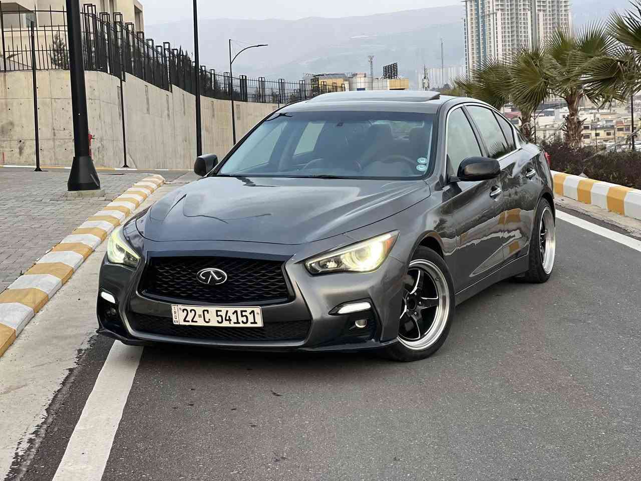 Q50
V6 twin turbo 🚀
فول فول
حتي سماعات بوس
كشنات هيتر ميمورى
١٢٨ ورقه مجال ماكو هيج سعر🤷🏻‍♂️
