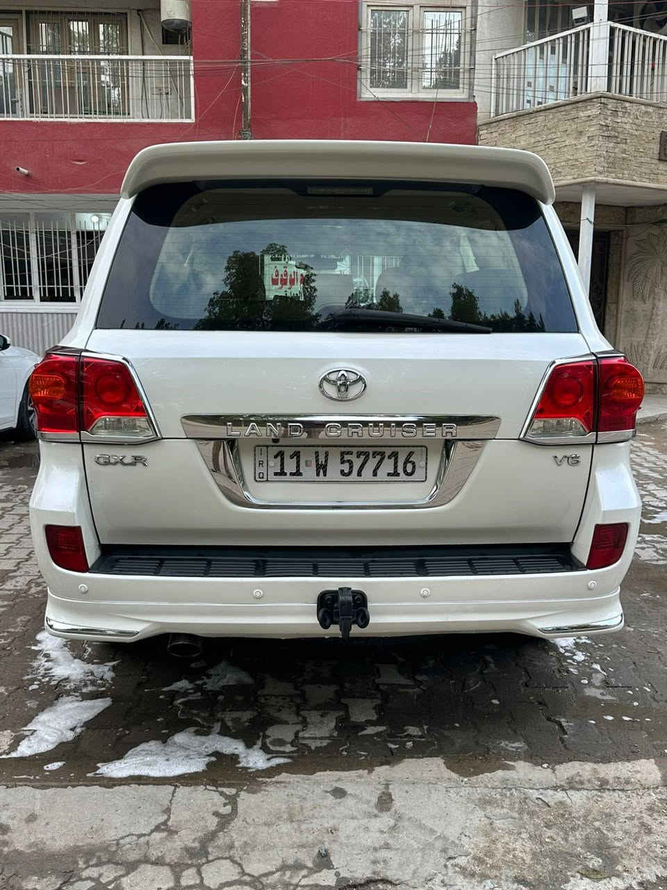 سلام عليكم لاند كروز بريم موديل 2015 مكفوله  من الصبغ فقط بارد صغير ب الجاملغ الايسر الامامي سياره نضيفه وجديده مال جناي ماشيه 117 سياره جاهزه مابيعده نقص ب اسمي تحويل ثاني يوم السعر 42.500مكان السياره (بغداد الجديده) رقم الهاتف ***********
