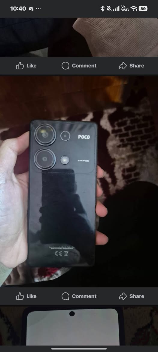 جهاز poco m6 pro
بذاكره 512 كيكا بايت 
RAM 12
معالج  medeateck helio g99 ultra  صاروخ
بشاشه اموليد بتردد ١٢٠ هرتز 
جهاز مابي كلشي نضيف

بسعر 225 الف قفل   

واتساب فقط ***********
