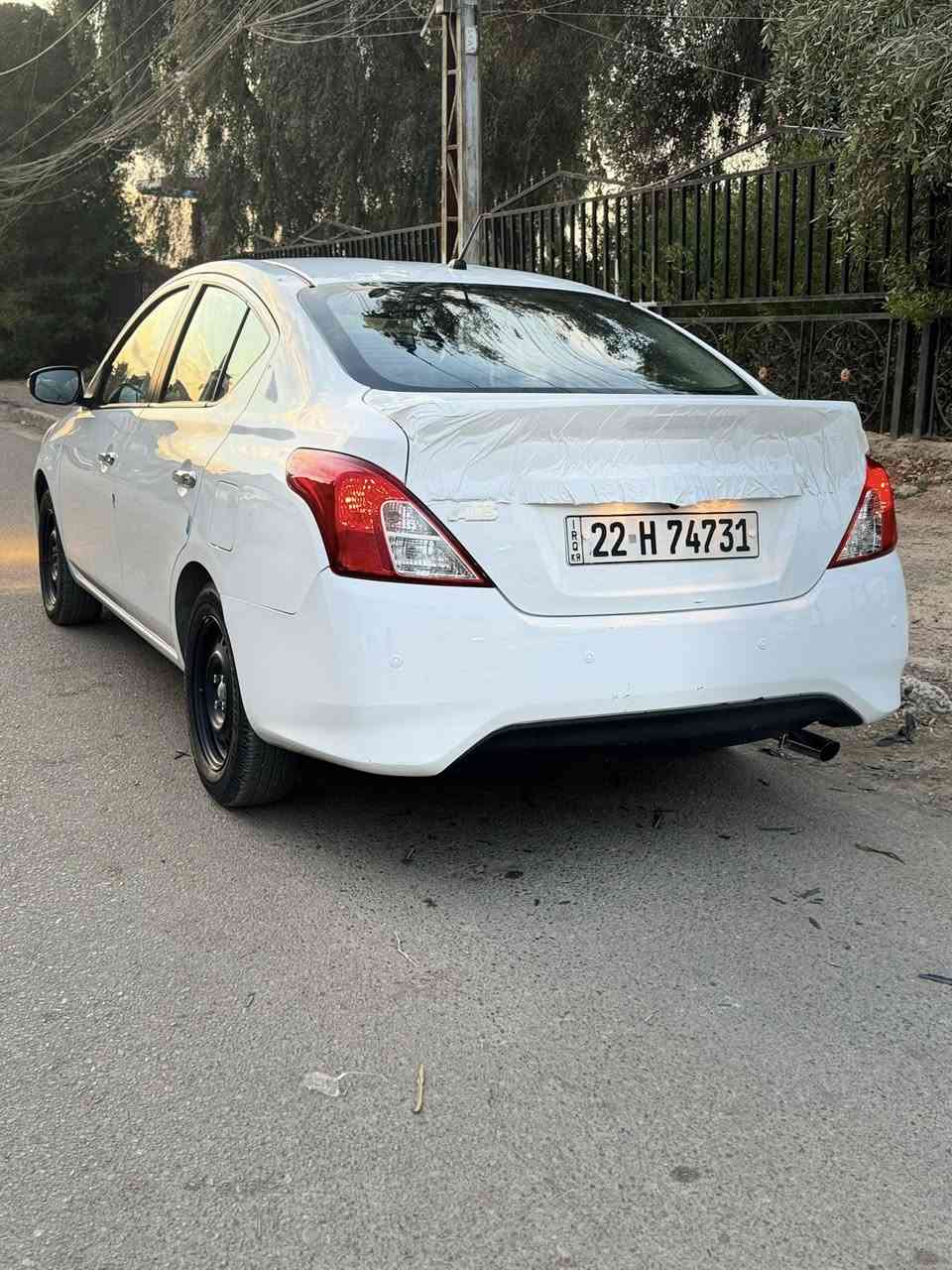 السلام عليكم نيسان سني موديل 2023 مكفوله لا ضربه ولا صبغ رايدهه 118$وبيهه مجال بسيط***********
