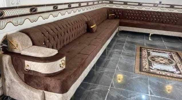 كما تتوفر قياسات حسب المساحة والطلب 🫣✨
مواصفات  العمل ✨
خشب جام روسي 
المقعد بلوك اسود 
سفنج مميز اول 
قماش تركي درجة اولى 🇹🇷
العمل نفس الموصفات المذكورة
ملاحظة:يوجد مع كل طلب 4 كوشات هديه 

للحجز مراسله الصفحة 🤗👍او الاتصال على الرقم.  ***********
***********  واتس اب. 
ويوجد لدينا اسعار جمله لأصحاب  المعارض 🥰🤍
