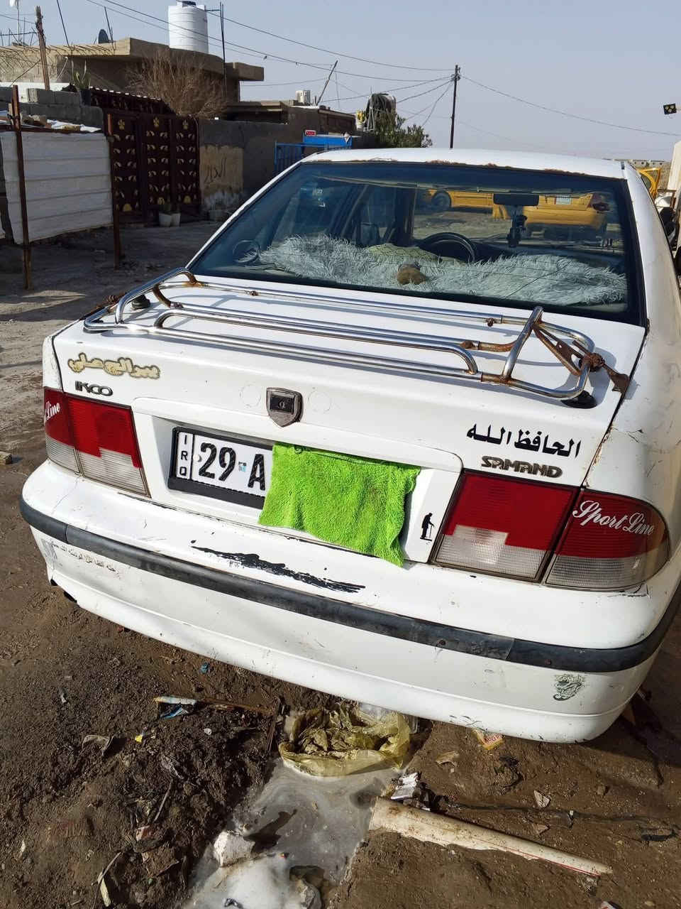 سمند 11مكينه وكير خير من الله كشنات الامامي محور فورت الصدر نص عمر باتري جديد تخم تاير نص عمر الهوزن دبل بوربرن مبدل جاملغ وبنيد السياره باسمي هزه جديده رقم انكليزي السعر 30وبيه مجال الاتصال علا الهاتف ***********علما السياره بالكوت
