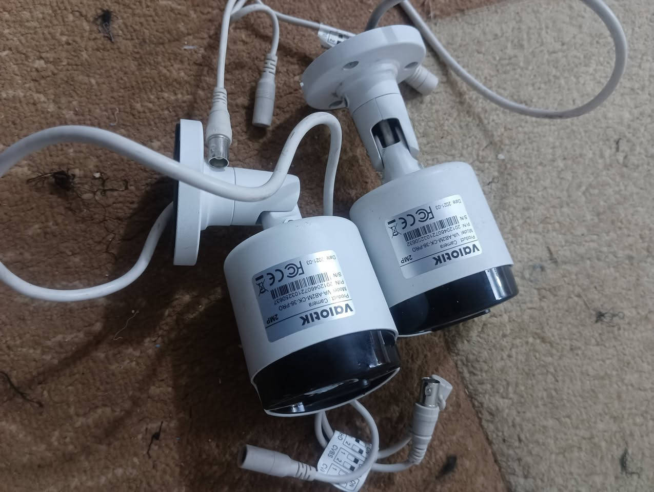 ٤كامرات شرط الشغل فول دقه واضحه 
سعرهن٦٠
لي يريدهن بخدمته 
***********
