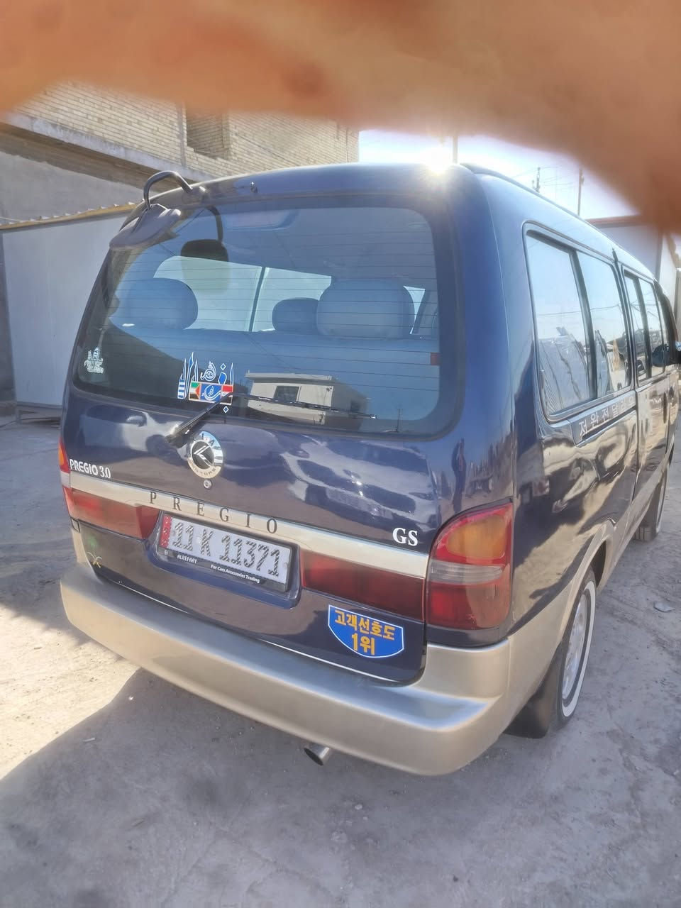 بريجو 96 فان
سياره جاهزه من كلشي مكينه ٣٠٠ مكفوله
كير اكسل حداديه كله جديد باتري صار سبوع من شاده
دوشمه جديده سمكره عامه توي مسويها
شواصي اماميات مكفولات نضاف كلش كشنات جدد
هيئه مرور مصفره
رقم انكليزي سياره تحويل كبل
هزه جديده تايرات جدد كير توي مبدل قمجيات ولعاب جديد اليوم شديته
سياره جاهزه
عارضها ٧٥ وبيها مجال
***********
