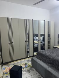 غرفه تركيه استخدام قليل سرير نفرين / شازلون/ كنتور6 أبواب / ملحق 2 باب...