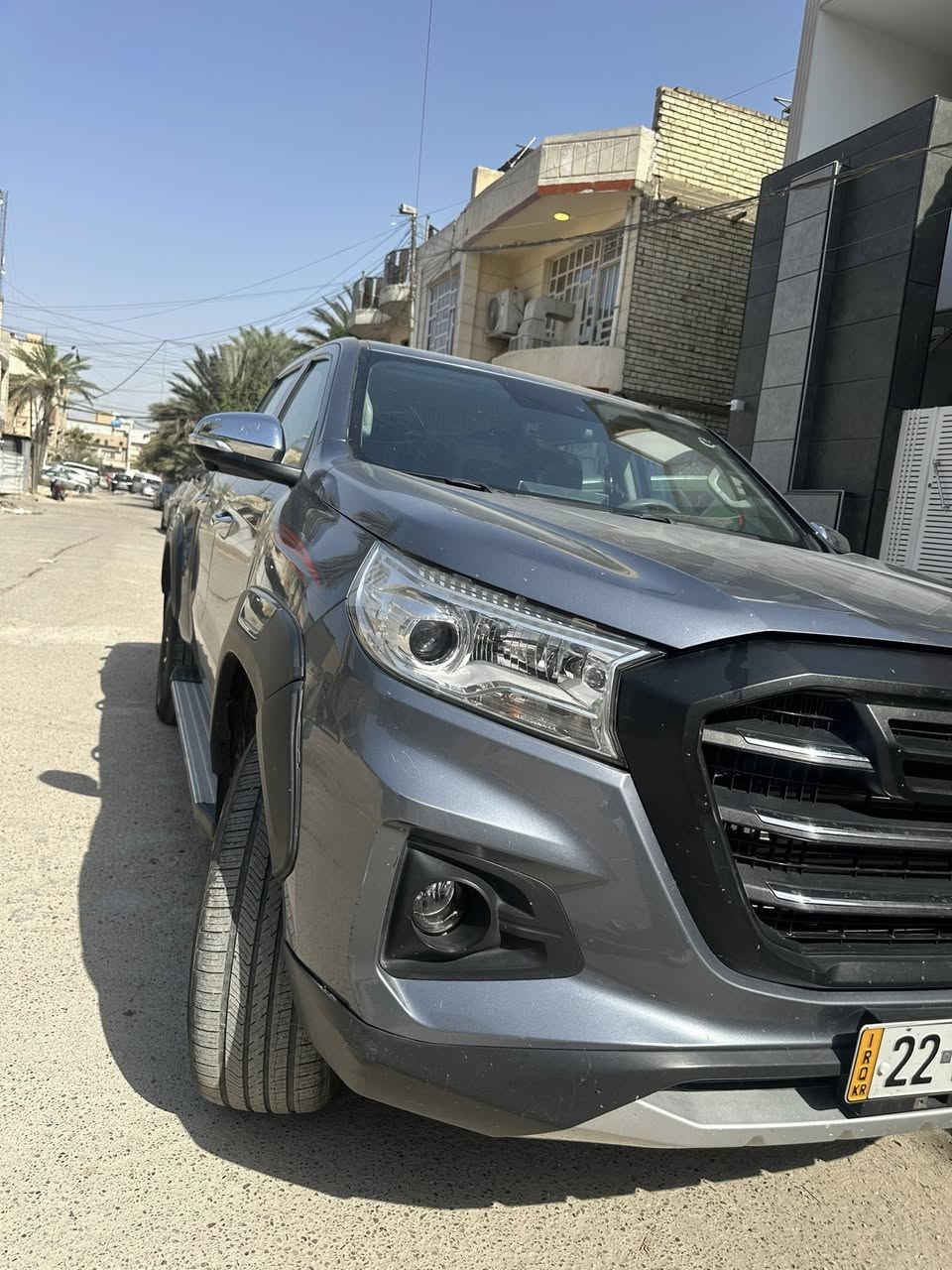 السلام عليكم بيكم هنتر 2023 السيارة ماشية 100 الف تقريباً نظيفة كلين رقم اربيل فول مواصفات بصمة+ لو گير+تحكم بوضعيات القيادة /محرك 2.4 تيربو فور ويل 

السعر 165$ 
السيارة بعدهة بالضمان‼️
للأستفسار :***********
مكان السيارة بغداد -شارع فلسطين
