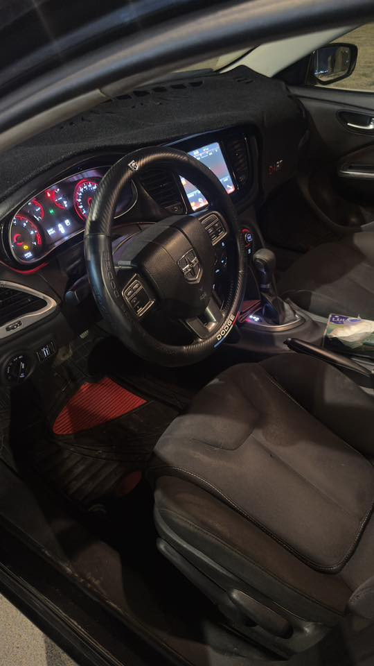 دوج دارت 2013 رقم بغداد ماشيه154 لون اسود محرك 2000سعرها8500$بيها مجال ***********
