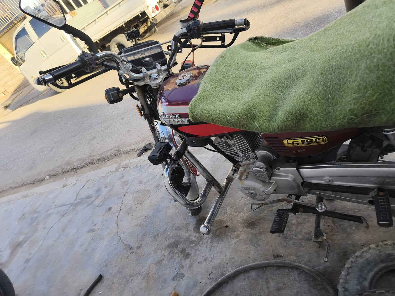 للبيع موديل 21 مسجل وتحويل ثاني يوم لموطور موصل مليون و 100 ويمك زود تعال خاص او تصلو برقم *********** وتحياتي
