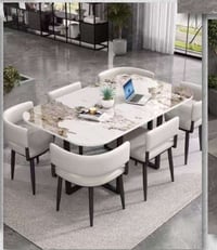 #ميز_طعام_شطرنج_سطح_مرمر  قياس 6 كرسي 150 -80  قياس 4 كرسي 80*80 للحجز...