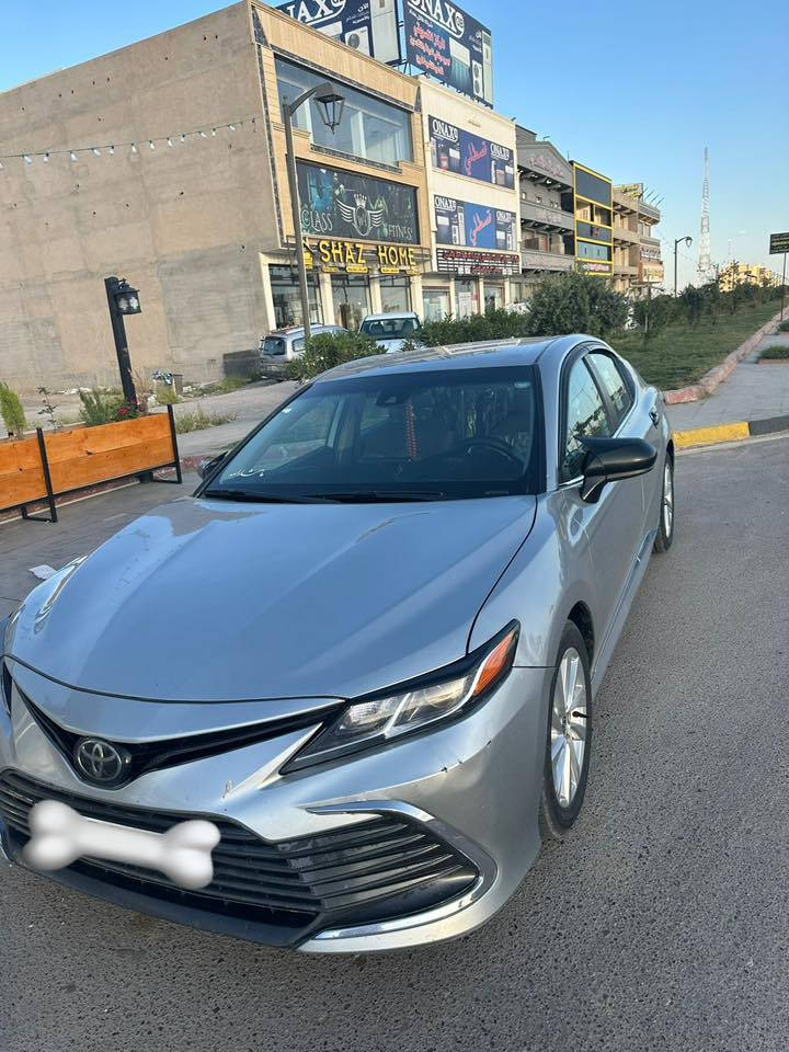 السلام عليكم كامري موديل 21 سلفر للبيع حادثها بونيد وجاملغين بارد سياره ماناقصها كلشي جاهزه من كلشي رادار موجود حجر بيئه موجود. رقم اربيل تحويل شرط فئه la رايدها ب 180
رقمي اتصال وتساب ***********
