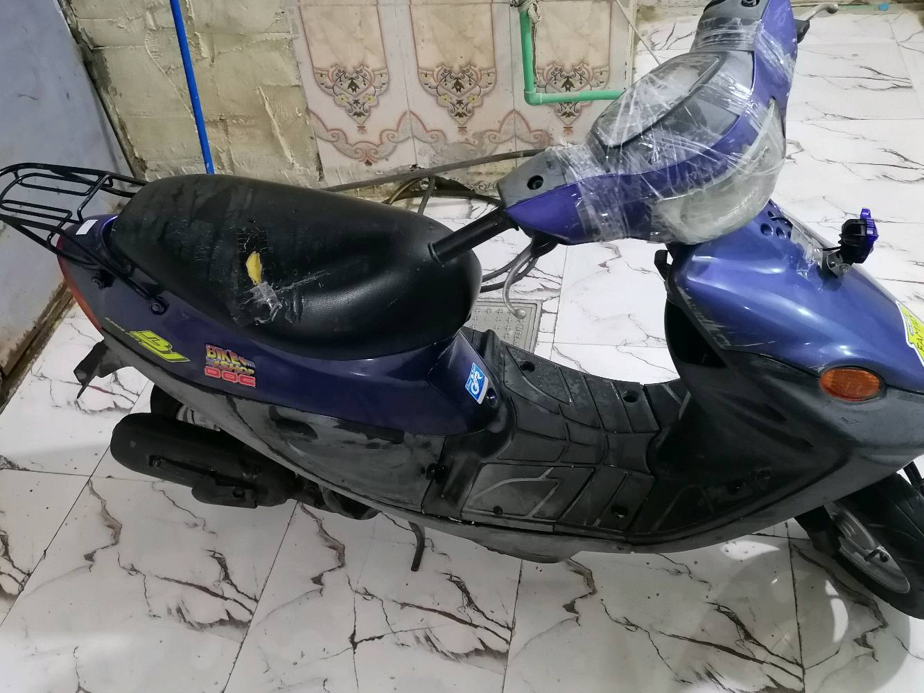 دراجه بيجي ستين صار الها سنه عندي بي وصل حاويه دراجة من محل سعره ٧٠٠ مكان ناصريه مركز