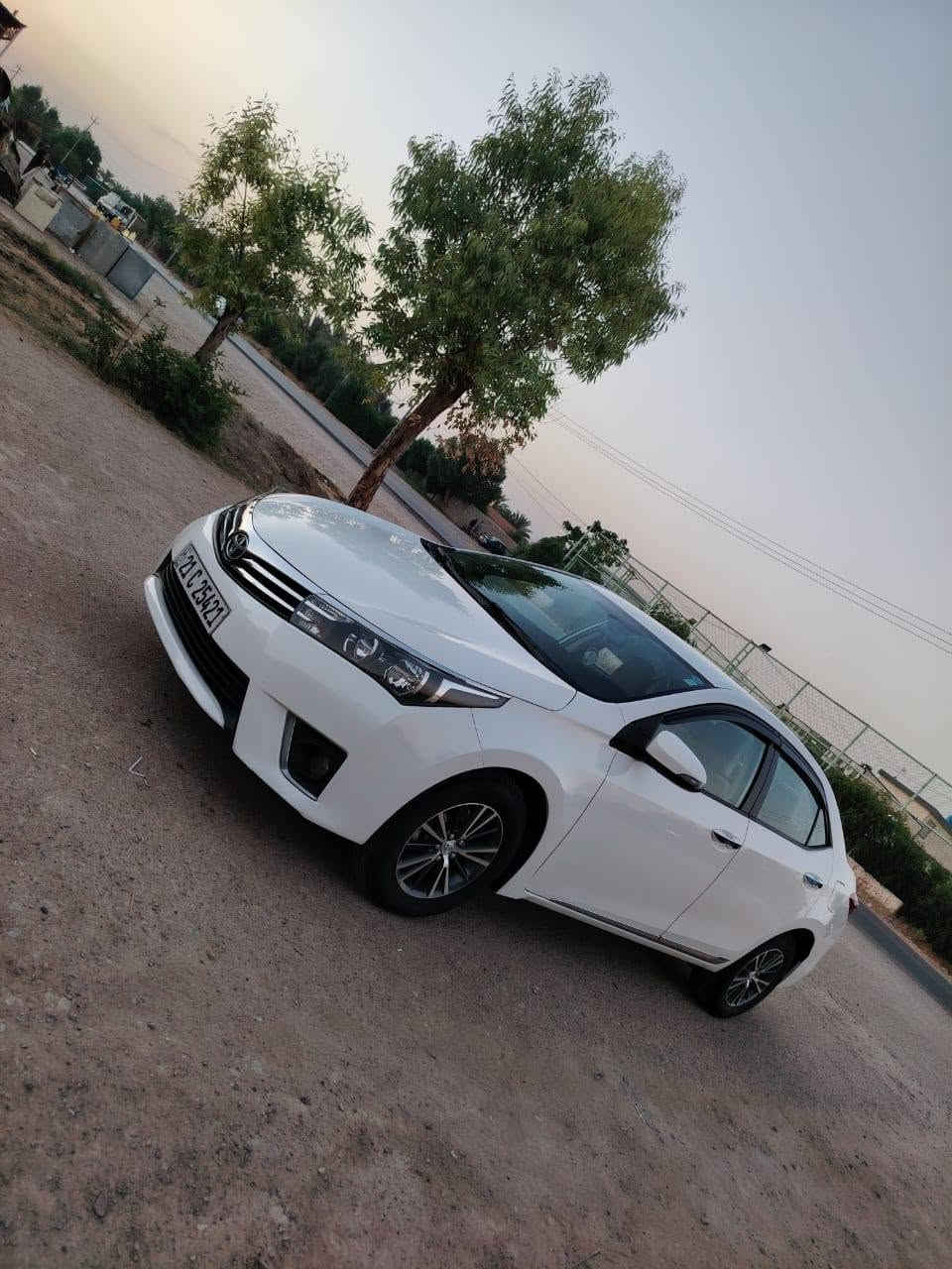 سلام عليكم للبيع فقط كورلا 15خليجي رقم سليمانيه بسمي سنويه هزه جديد مكينه 2000 سياره بيهه صبغ نص باب خلفي وهلال جاملغ خلفي بدون دواخل وشرط الفحص والسونار سياره جاهزه كير مكينه حداديه تخم تاير كله جديد ويل كب جديد شاشه كامله خلفيه 3سويجات وياهه سياره حلوه مال جناي بالخير على يأخذهه مكاني ديالى المقداديه رقم الهاتف *********** السعر 143وبيهه مجال للشراي
