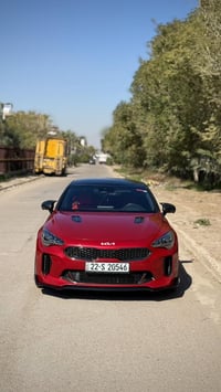 ارخص كيا ستنكر للبيع   بسعر ١٩٠ قفل  بمواصفات gt2 موديل ٢٣ رقم اربيل ب...