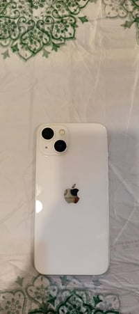 #ايفون 13 كامرتين العادي لون الابيض المميز ذاكرة 256 ودبل 2 سيم كارت ب...