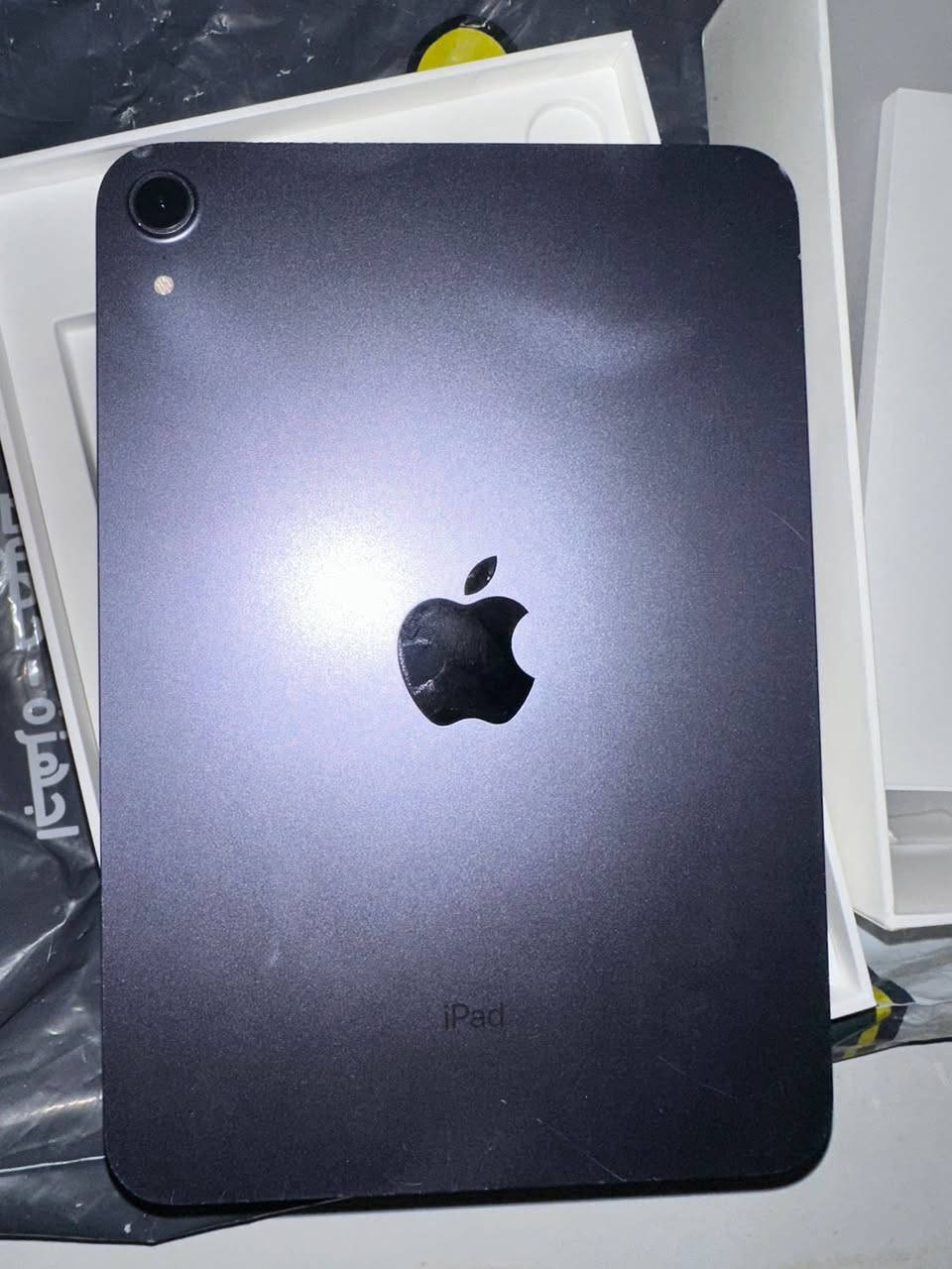 سلام عليكم ايباد مني 6 ذاكرة 32 اليباد كلش نضيف و معالج قوي وتربروف سعر 500 وبي مجال للشراي مكاني بغداد حي الجهاد  متواجد وتساب و اتصال ***********
