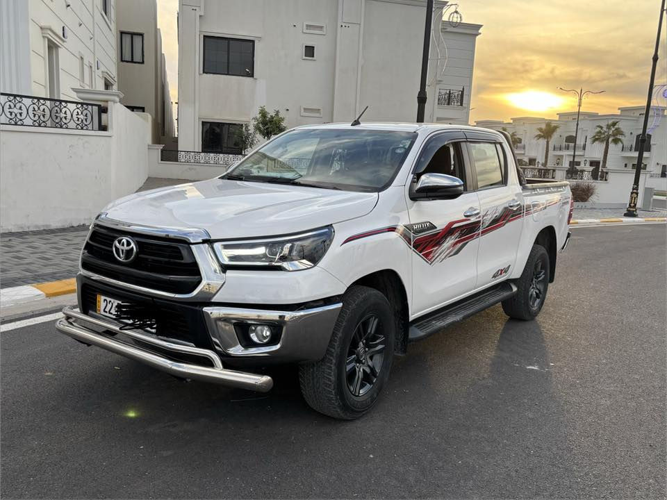 تويوتا هايلوكس رقم اربيل فول مواصفات شركة جيهان  بصمه سويج بصمة أبواب تبريد كشنات  ماشي ٦٦ الف مكفول من صبغ  والدعم  اكو شخت خفيف شرط التحويل موجود في اربيل  سعر ٣٢٠ ورقه ومجال
اتصل ***********
موديل. ٢٠٢٣ مراية الجانبي. شفط تحديد سرعة
شاحن لاسلكي
بعد مواصفات
