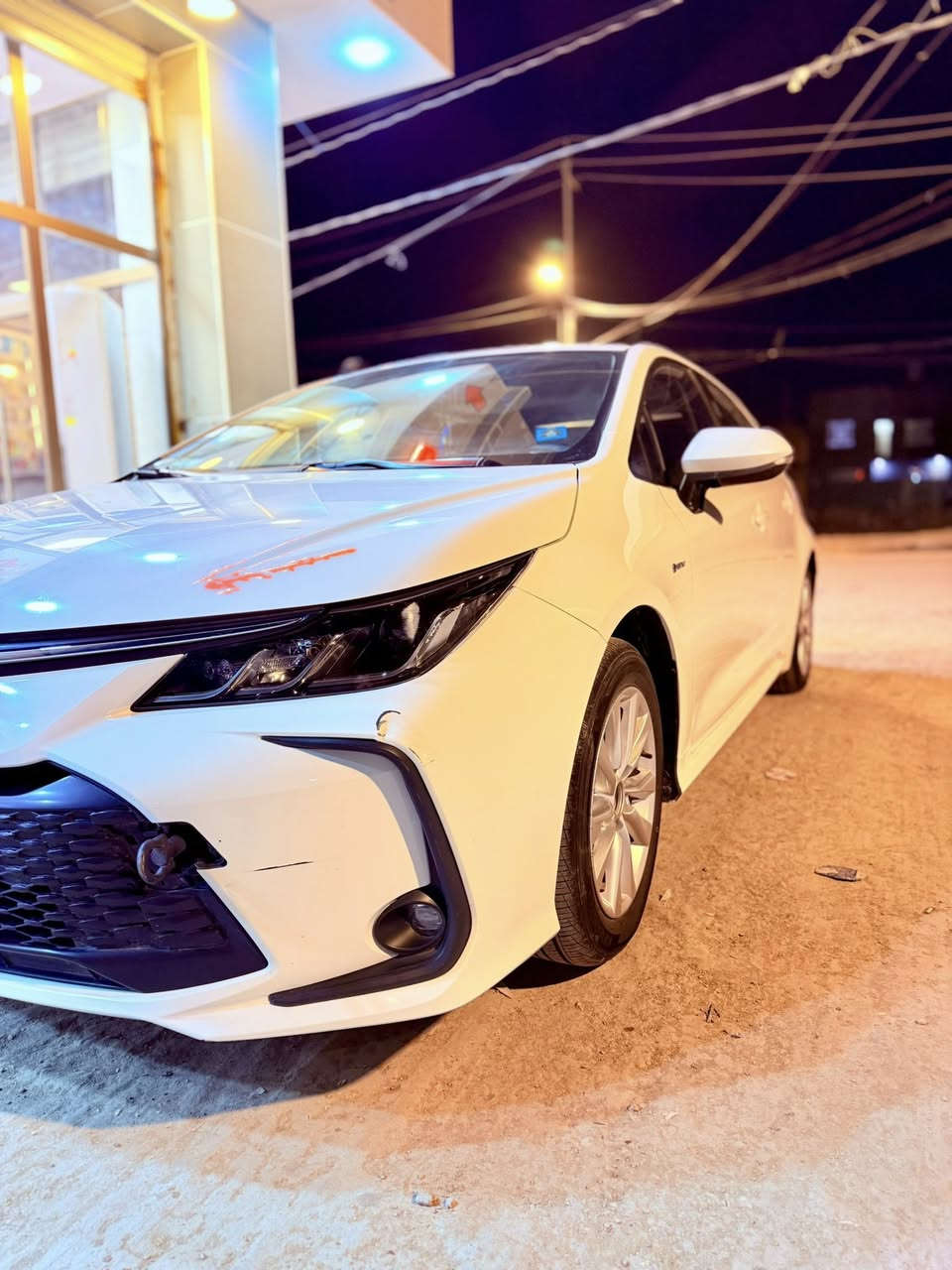 كورلا 2024  هايبرد شكل الخليجي 
ماشيه :30 الف كيلو متر 
رقم بغداد 
مواصفات :
-شاشه 
-بصمه 
-تبريد قطعتين 
-اشاير مري 
-لد امامي خلفي 
-كامره دواره
-مود درايف 
-اوتو هولد 
مكفوله من الضربه والصبغ والتبديل
مكاني الناصرية المركز 
السعر 145 ورقه وبيه مجال قليل للشراي 
للاتصال واتساب ***********  ……
