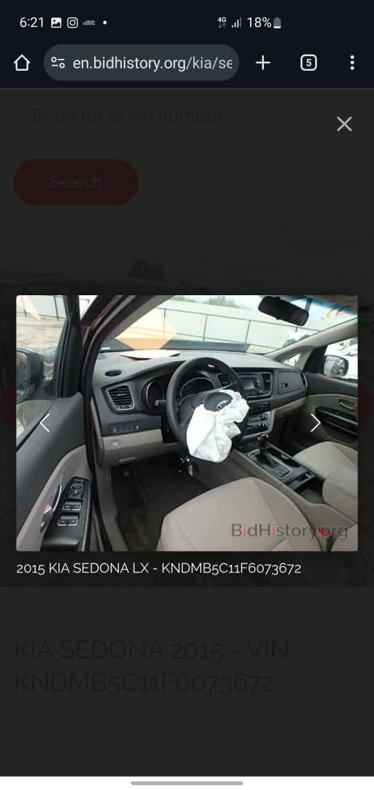 السلام عليكم للبيع السعر155قابل لتفاوض بسمي
كيا سيدونا رقم كربلاء انكليزي مواصفات بيبان كهرباء كشن هيتر مخمل سبعة راكب السياره جاهزة 
مكاني السماوه رقم التواصل ***********
