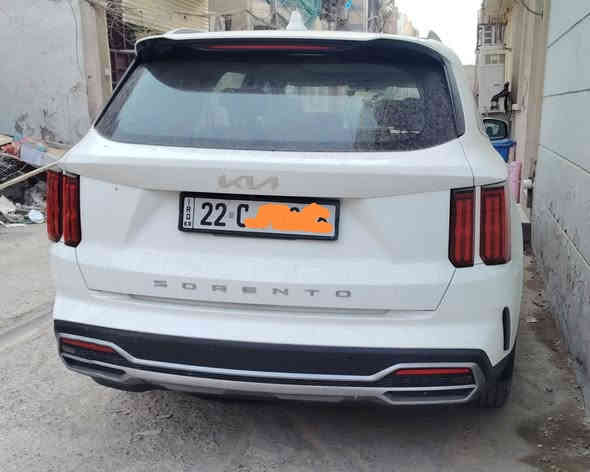 سلام عليكم 
للبيع 
كيا سورنتو موديل ٢٠٢٢ خليجي 
رقم اربيل الجديد
ماشية ٥٤
بصمة
بانوراما 
كير ماوس 
سايد برك بصمة
كشنات كهرباء
صندوك كهرباء
اوتو هولف 
شفتات ستيرن 
مري شفط 
تشغيل عن بعد 
شاحن واير ليس 
ستة سلندر 
سبعة راكب 
ثلاث قطع تبريد 
مكفوله
السعر ٢٨٥ وبيهة مجال 
مكان السيارة بغداد
***********
