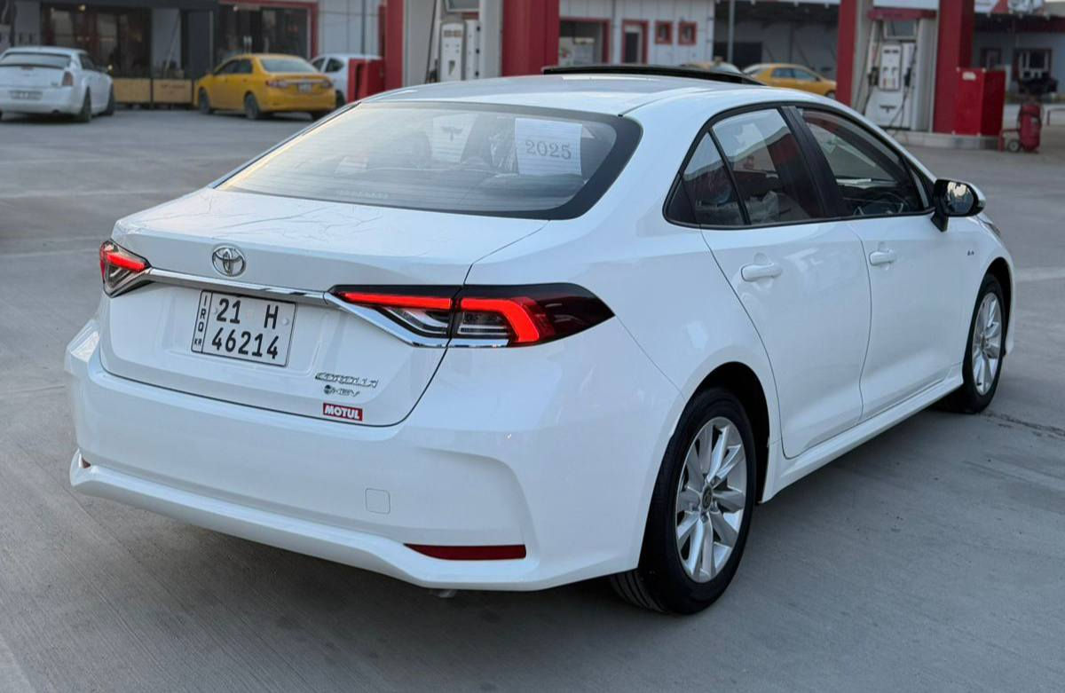 تۆیۆتا کۆرلا 2025 HEV شکڵ خلیجی 
تەنها 8 هەزار کم ڕۆشتووە 
فول مواسەفات هایبرێد 
دەعامی بۆ دەعامی بەشەرت 
هیچی پێوە نییە 
سەنەوی ژینگەی نوێیە 
سڵاید بەسمە دەرگا بەسمە 
کشن جلد شاشە گەورە.. 

سعر : لە کۆمێنت داوای بکە ڕاستەوخۆ بۆت دێت 🤖 

سەیارەکە سفرە هەموو گیانی بەشەرت 

ژمارەی خاوەنەکەی 
***********
وەتسئاپ
