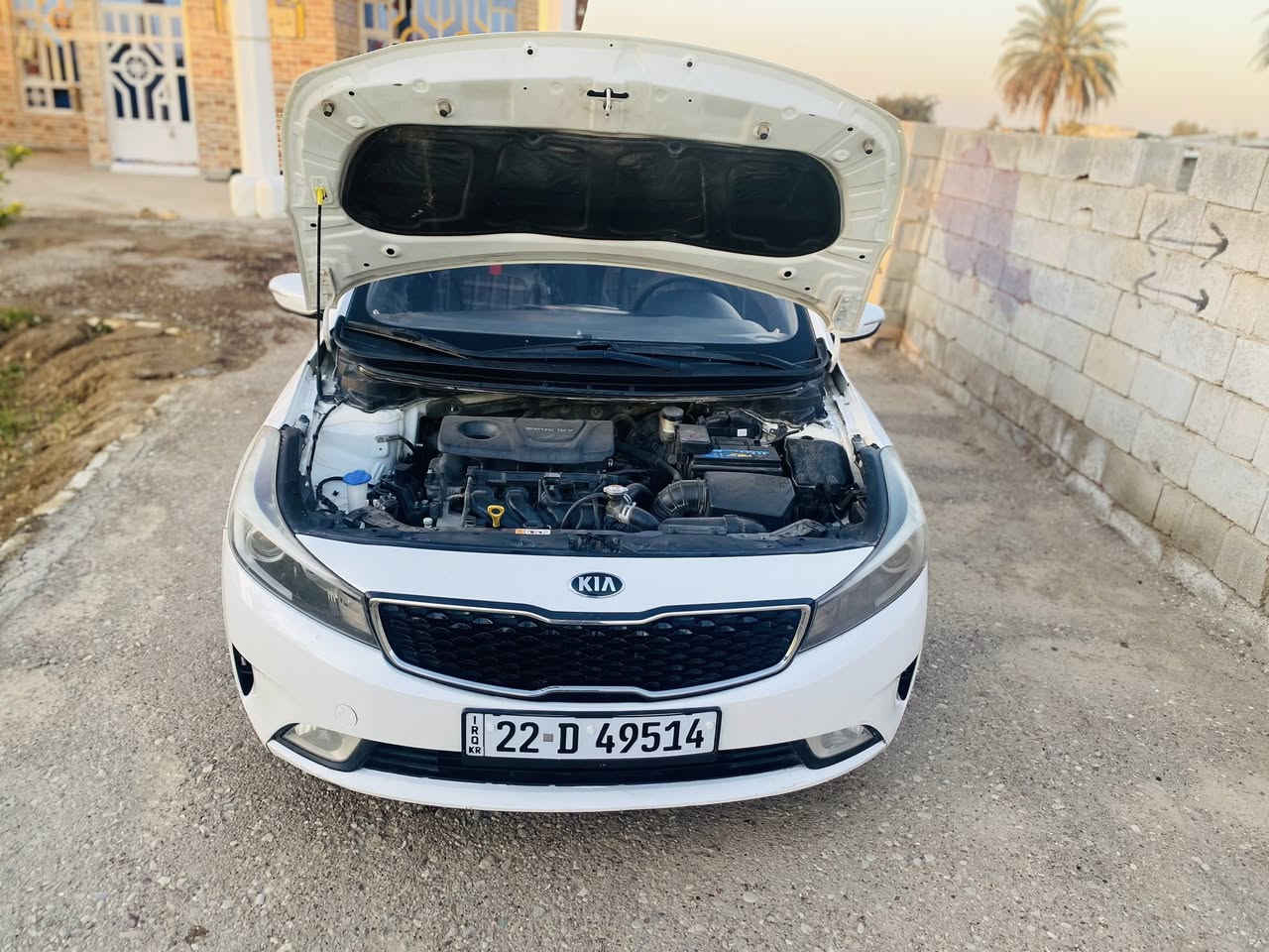 سيراتو 2017 رقم اربيل كفالة عامه 
بيه ملاحظات شويه كير محرك شاصي كفالة عامه  ماشيه 117 الف حقيقي سبير ما نازل 
تبريد ثلج تخم تايرات صدر جديد  
مكان واسط صويرة اتصل ***********✅
