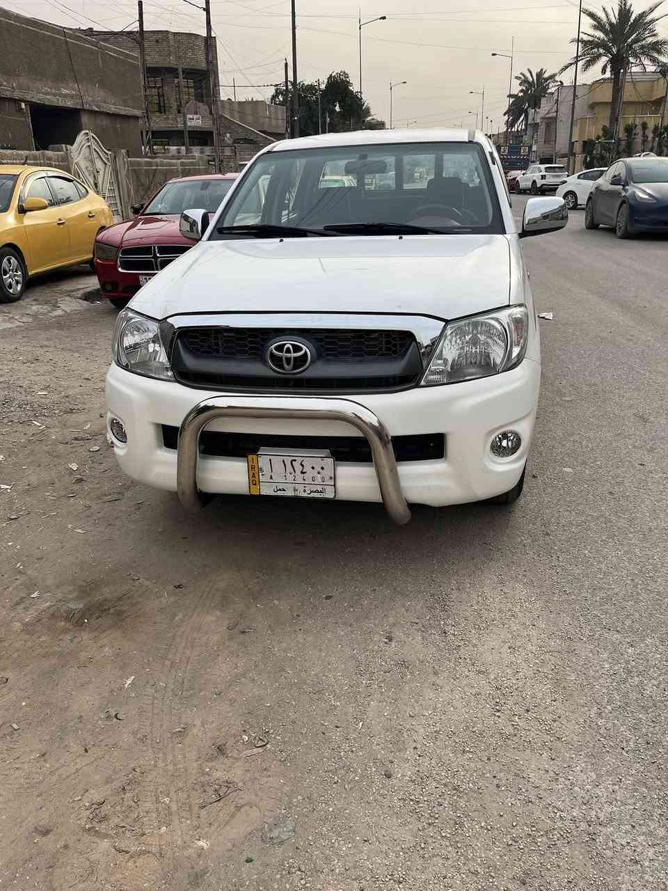 السلام عليكم للبيع هايلوكس 2011 كير عادي  رقم بصره كويتيه شاصي 19 اتصال ع هذ ***********
