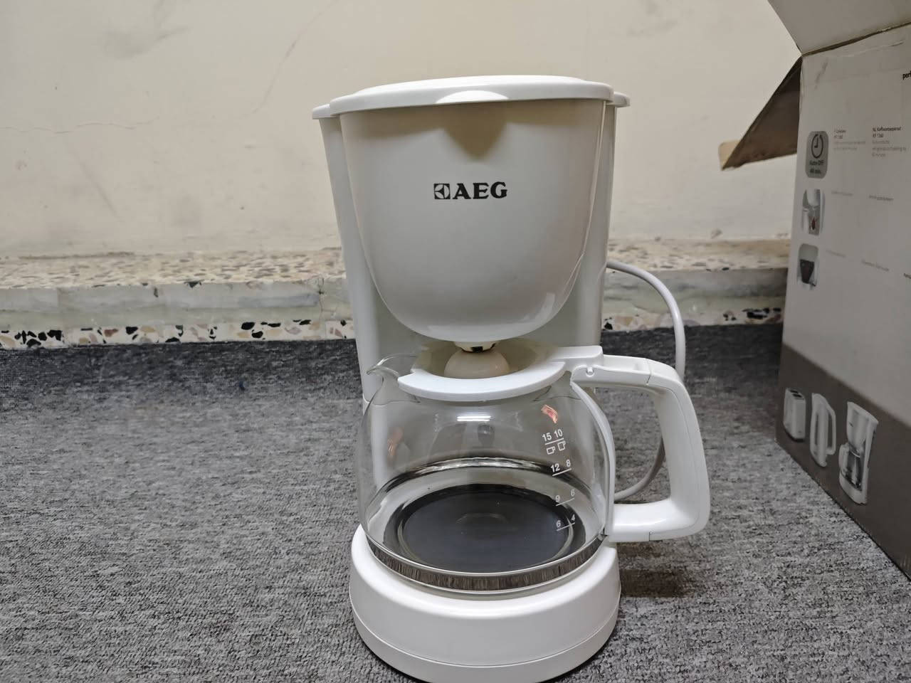 🔥 AEG 🔥
ماكينة قهوة فلتر AEG PerfectTime KF 1360
☕ تسوي تقريباً 10–12 فنجان
💧 السعة تقريباً 1.2 لتر (1200ml)
⚡ القدرة: 1060W
💰 السعر: 20الف
📩 للتواصل: خاص


**إذا كنت صاحب هذا الإعلان وتريد حذفه لأي سبب، رجاءا أرسل رسالة إلى الدعم الفني**