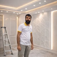 نعمل في كل مكان نعمل جبسن بورد سعر المتر 28   نعمل صبغ  تبدي لسعار من ...