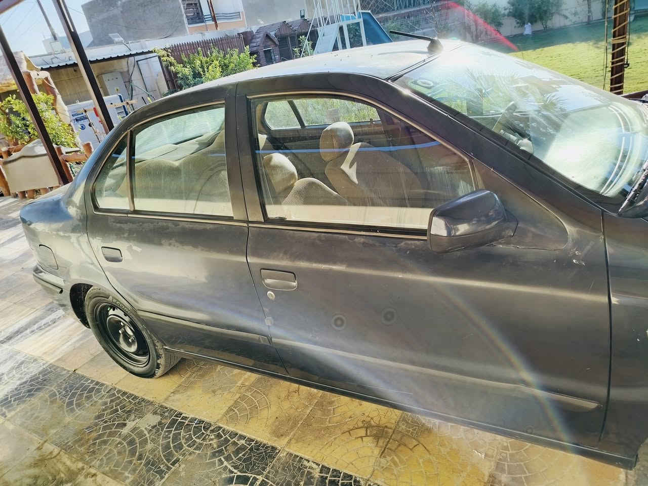 السلام عليكم سمند خصوصي لون أزرق نيلي مميز 2012 بأسمي رقم أنكليزي جديد بيهه فقط جراد ب صفحه اليمنه مكينه كير بلاديات منضومه تبريد كلهه جديده راديتر ومي زيتي اخضر اصلي بيهه فقط طبلات الصدر تعبانات صدرهه شوي بي طكه تخم تاير جديد وياله مصبوغات حراري السعر 48 بيهه مجال قليل  للشراي بيهه منضومه غاز ايطاليه 60 لتر مكاني بغداد الامين الثانيه ***********
