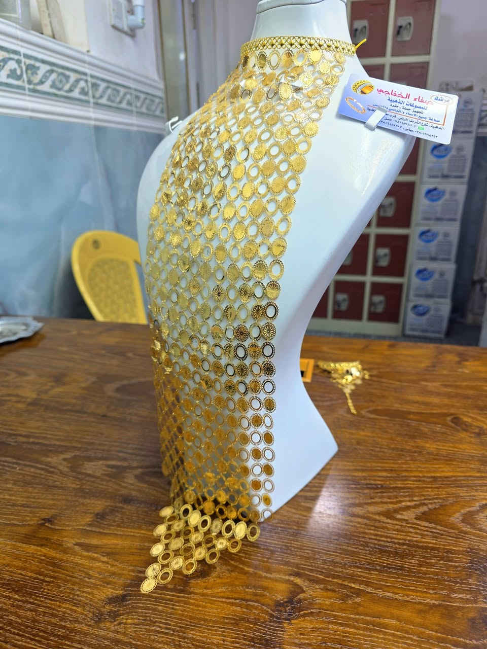 يتوفر مختوم مؤسسة عيار21
اوزان حسب الطلب تبدأ من 15غرام وفوك حسب حجم المرتعشه
توجد موديلات اخرى حسب الطلب
واتساب ***********
عنوان الكاظمية يوجد توصيل بغداد وجميع المحافظات
