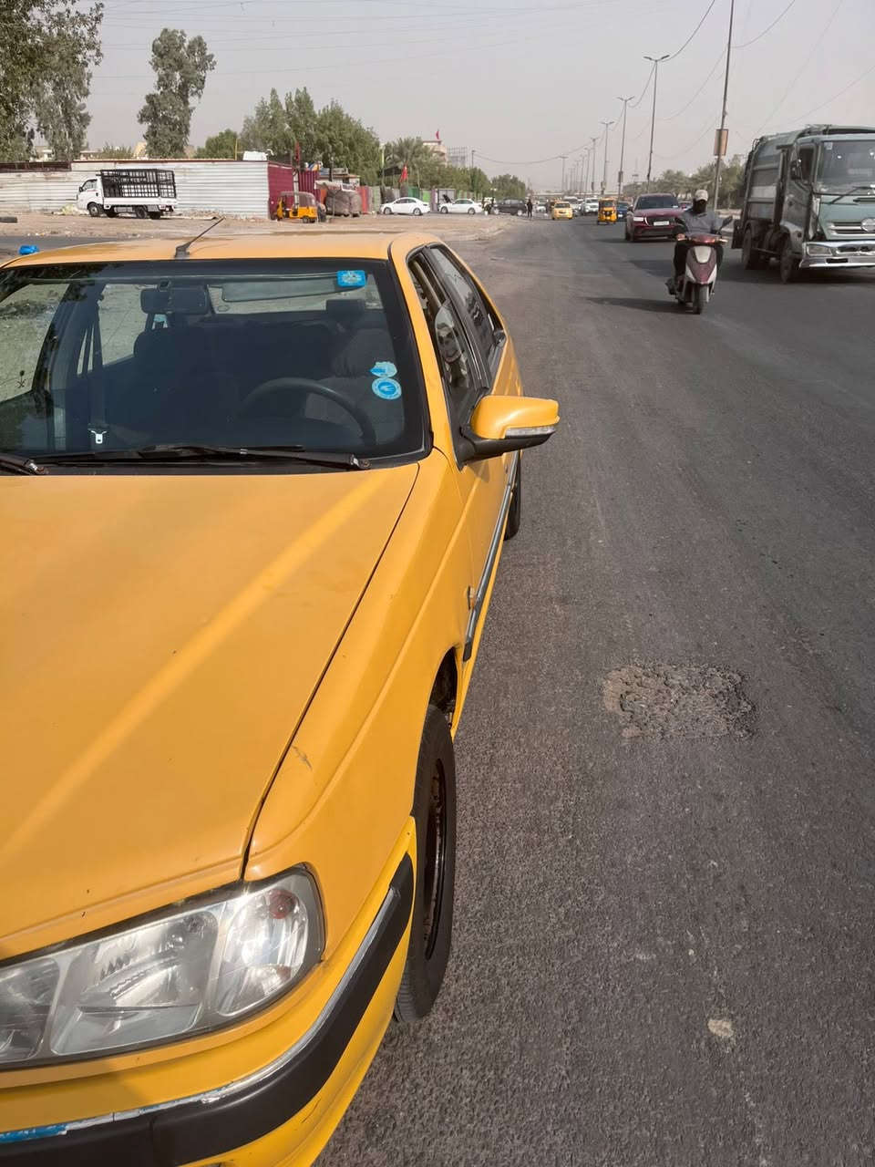 السلام عليكم بيجو بارص ٢٠١٥ سياره خير من الله مناقصها اي شي بيها ضربه ربع بنيد فقط والباقي كله مكفول كهربائيات كلها شغاله كير ميكنه مكفولات تبريد تدفىه كله شغال وثلج  رقم بغداد تحويل ثاني يوم 
السعر 45 وبيها مجال بسيط 
للاستفسار :***********
